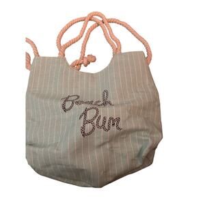 Beach Bum Bag with Rope handles